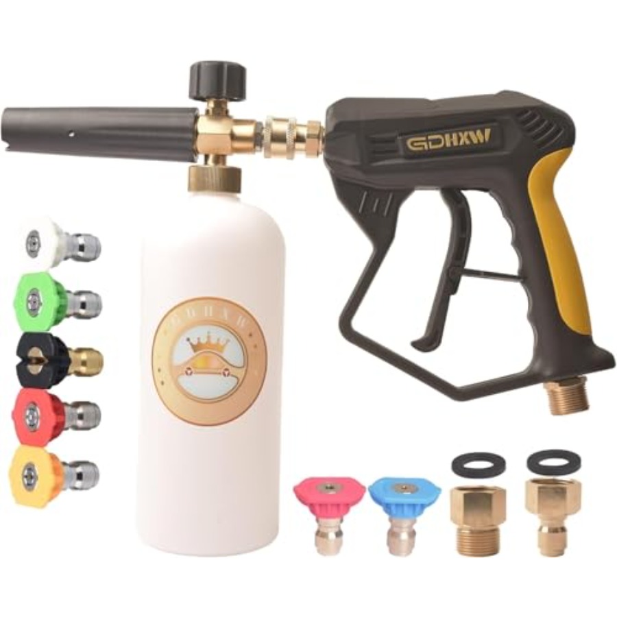Foam Cannon Car Wash - X887 High Pressure Washer Gun with