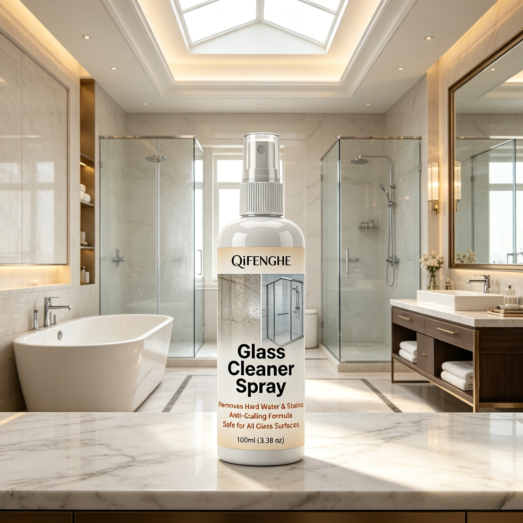 Instant Hard Water Stain Remov - Glass Cleaner Streak recensie en prijs