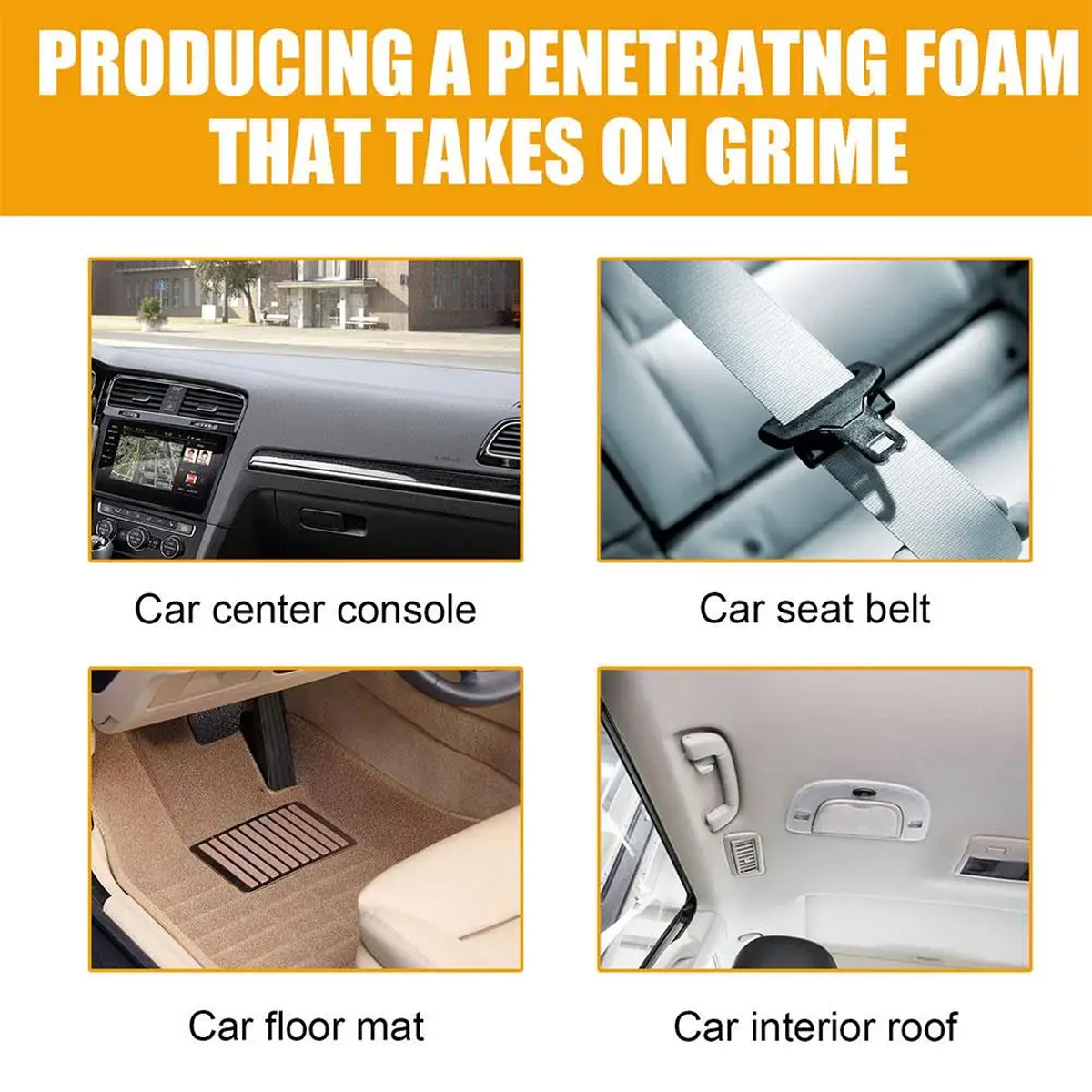 Car Foam Cleaner Neutral PH fo - Seat Cleaner Fabric recensie en prijs