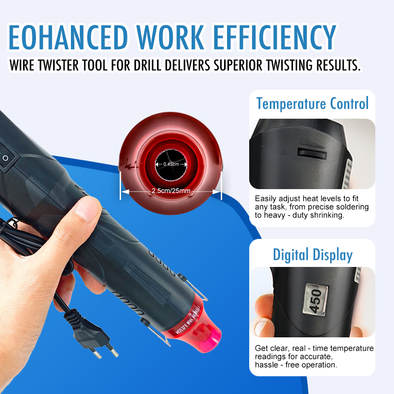 220V Hot Air Gun Soldering Tem - Dryer Car Blower recensie en prijs