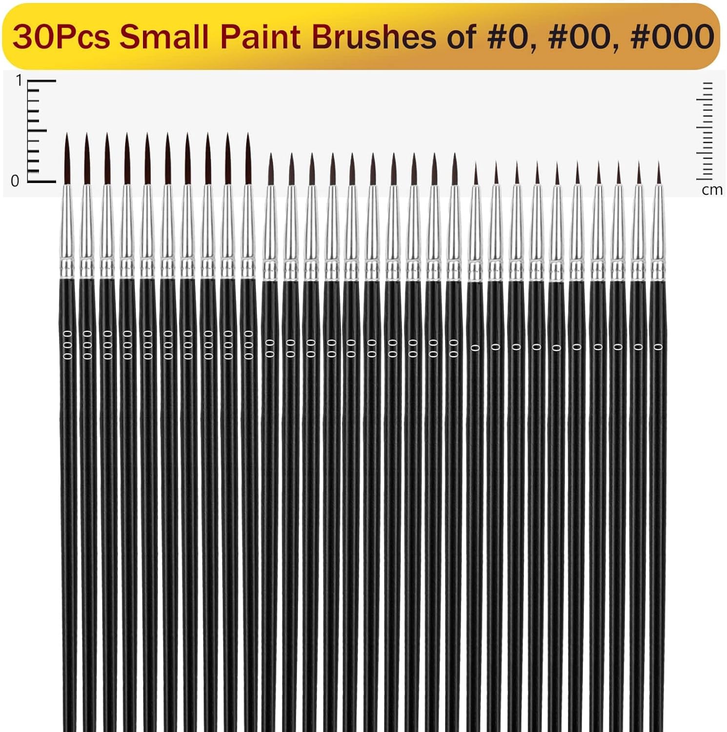30 Pcs Fine Detail Paint Brush - Detailing Brush Set recensie en prijs