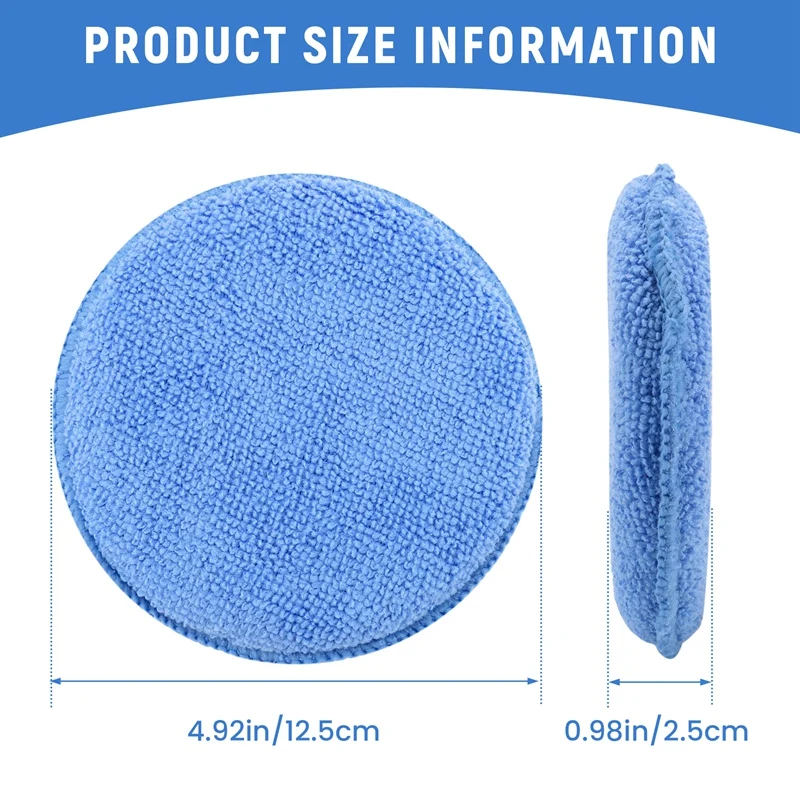 5Inch Microfiber Wax Applicato - Wax Applicator Pad recensie en prijs