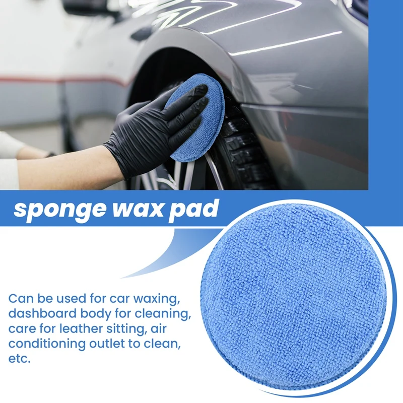 5Inch Microfiber Wax Applicato - Wax Applicator Pad recensie en prijs