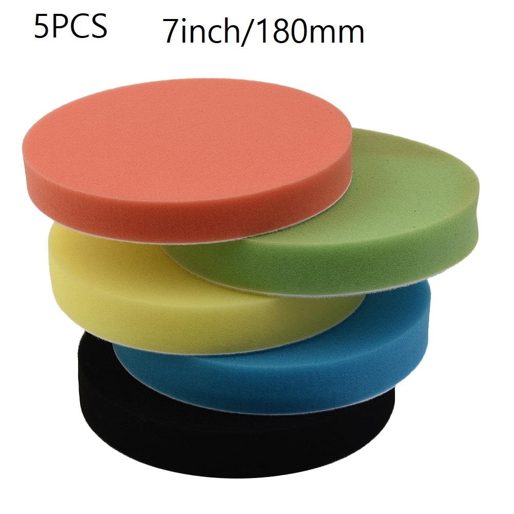 5 Pcs Sponge Polishing Pad 7In - Polish Pad Set Buffer recensie en prijs