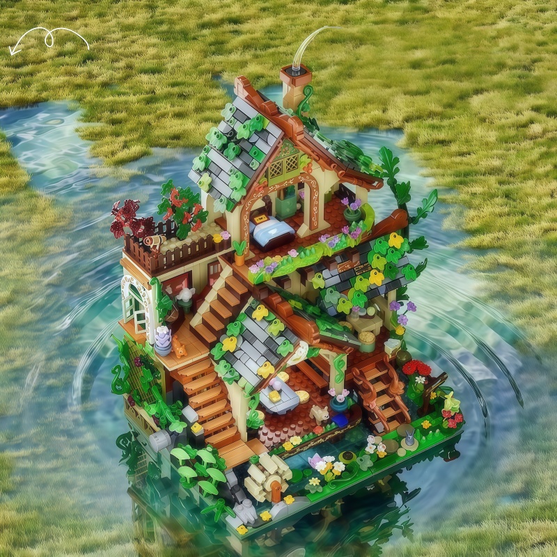 Whimsical Forest Elf Cottage B - Interior Detailing Kit recensie en prijs
