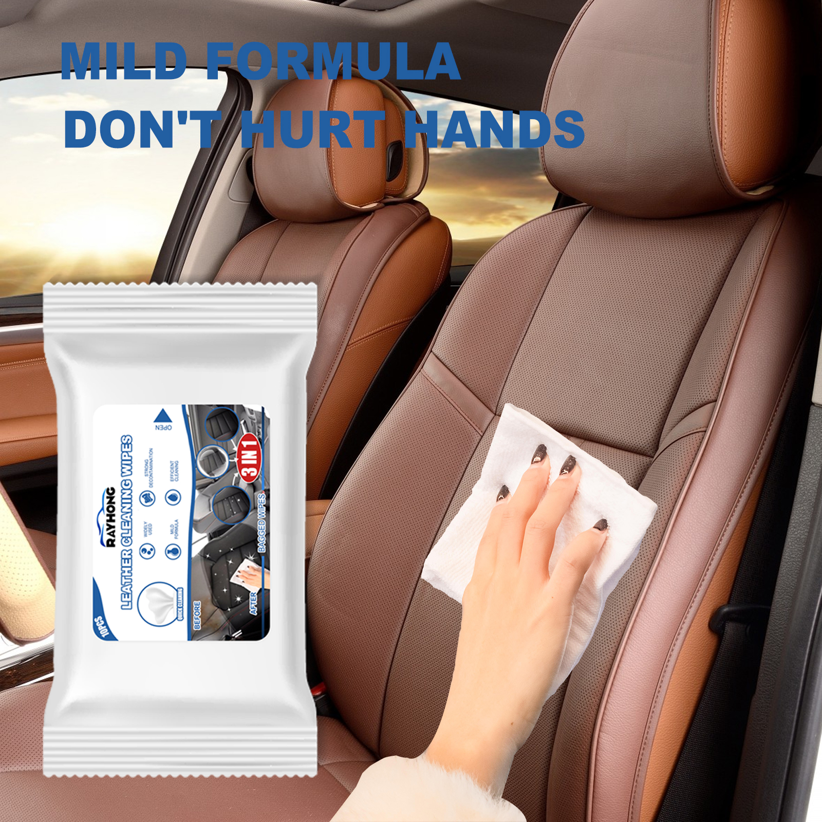 Rayhong Car Leather Cleaning W - Dirt Brush Interior recensie en prijs