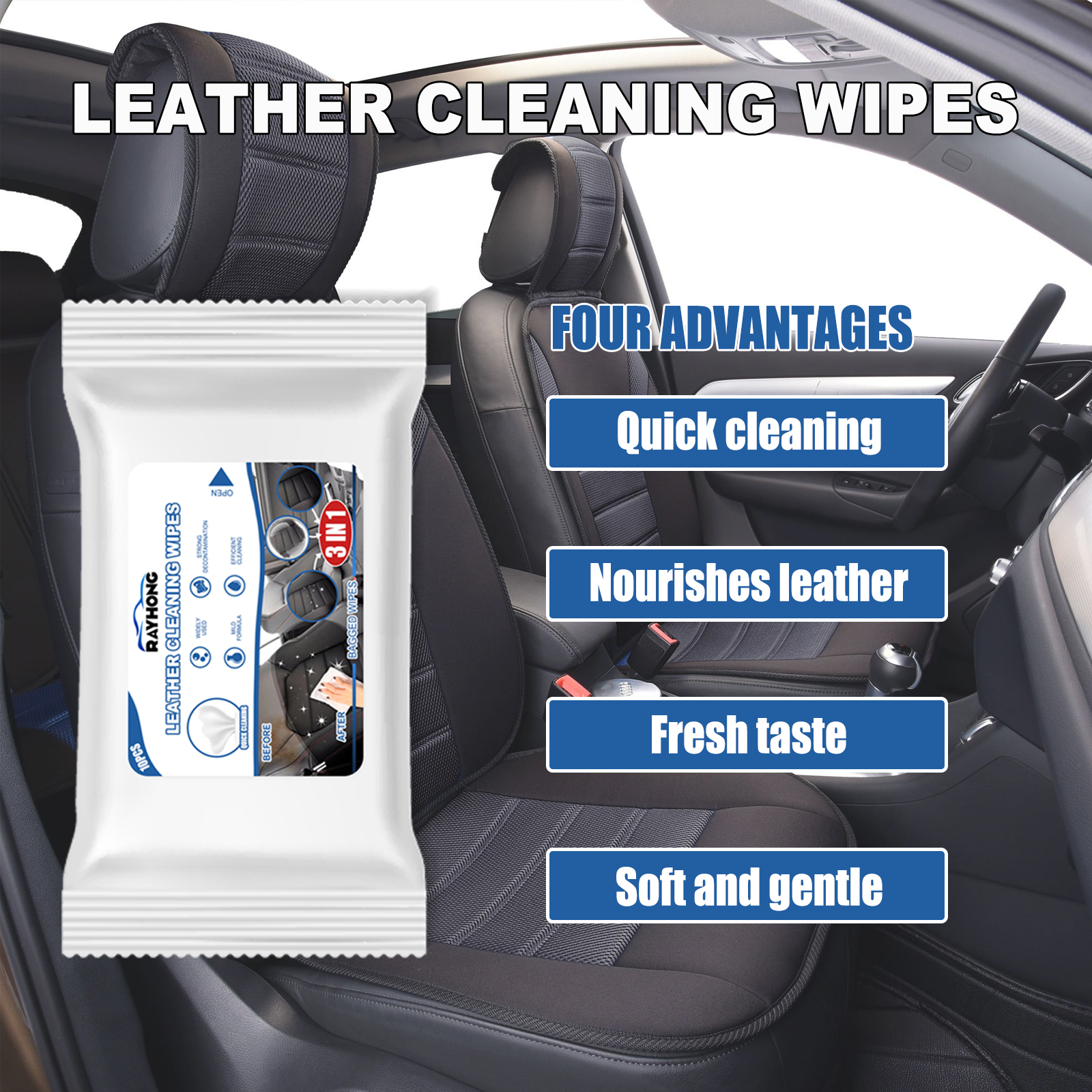 Rayhong Car Leather Cleaning W - Dirt Brush Interior recensie en prijs