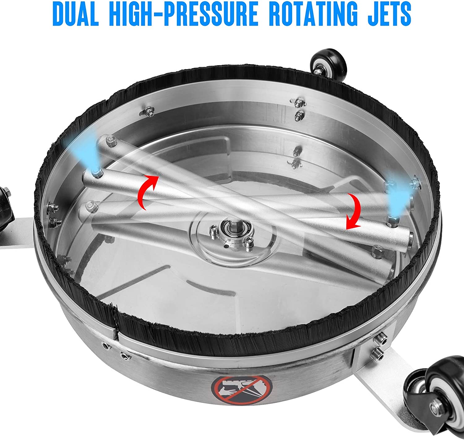 4000PSI 15 Inch Pressure Washe - Wheel Cleaner Alloy recensie en prijs