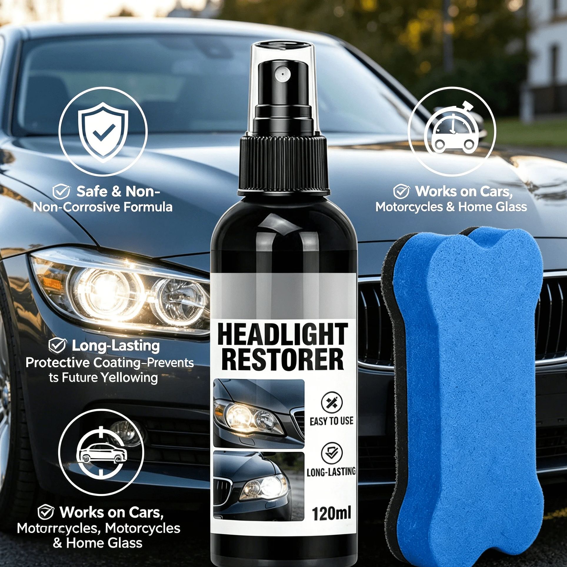 120ml Black Shine Plastic Rest - Trim Restorer Plastic recensie en prijs