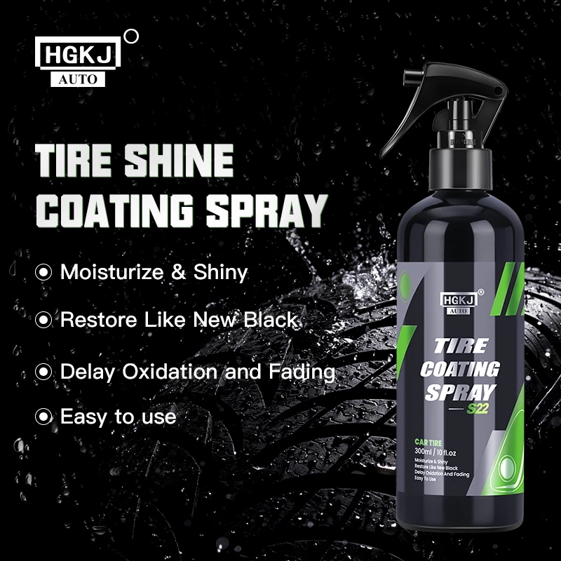 2026 Hot Tyre Gloss Tire Coati - Tire Shine Spray Sealant recensie en prijs