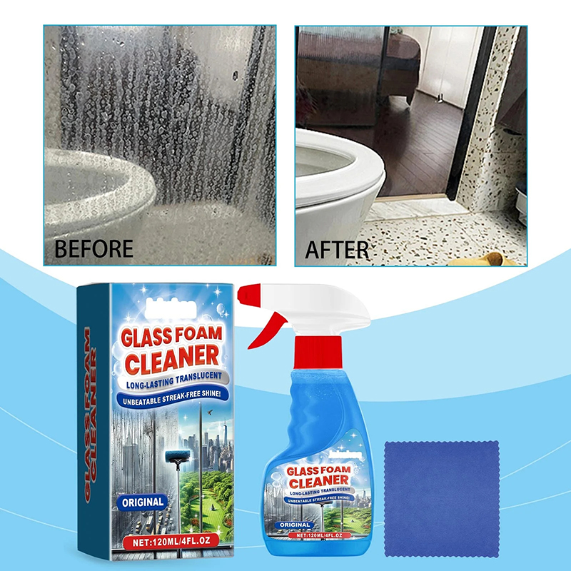 Foaming Glass Cleaner Spray St - Glass Cleaner Streak recensie en prijs