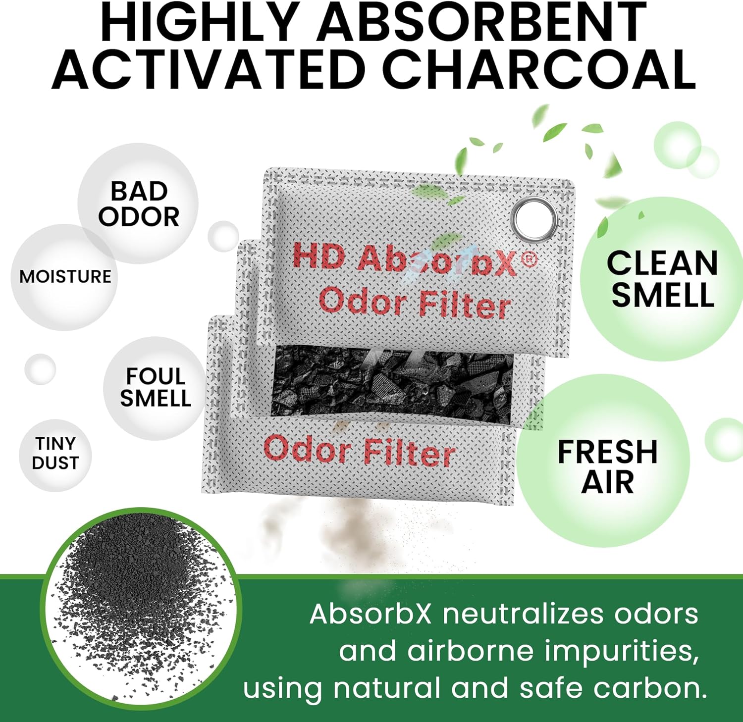 Activated Charcoal Air Purifyi - Odor Eliminator Car recensie en prijs