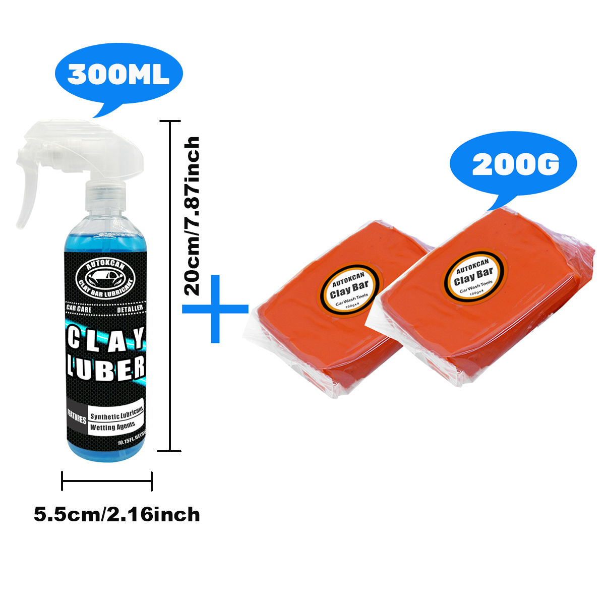200G Car Clay Bar And 300ml Ma - Clay Bar Lubricant recensie en prijs