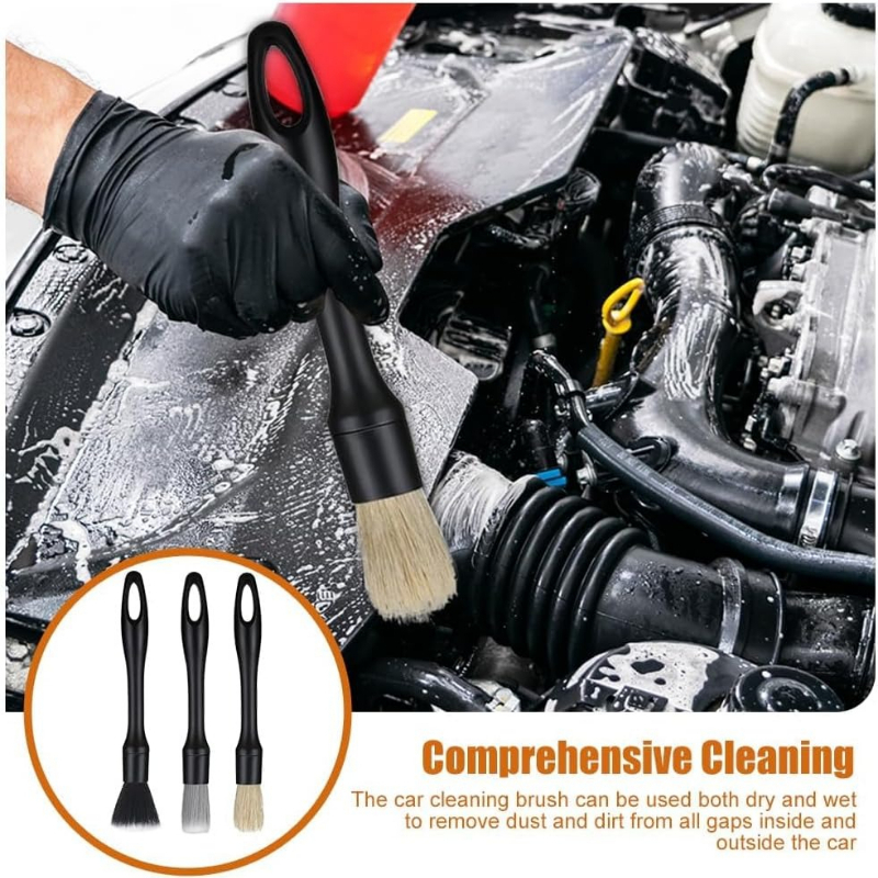 5pcs Automotive Detail Brush K - Interior Detailing Kit recensie en prijs