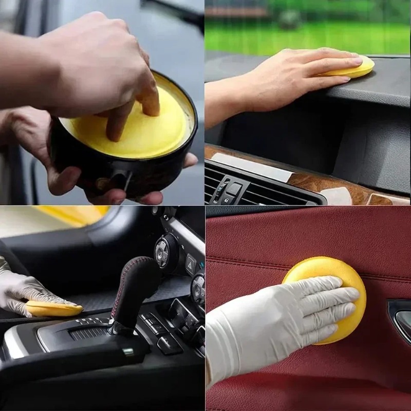 6PCS Car Care Foam Wax Applica - Wax Applicator Pad recensie en prijs
