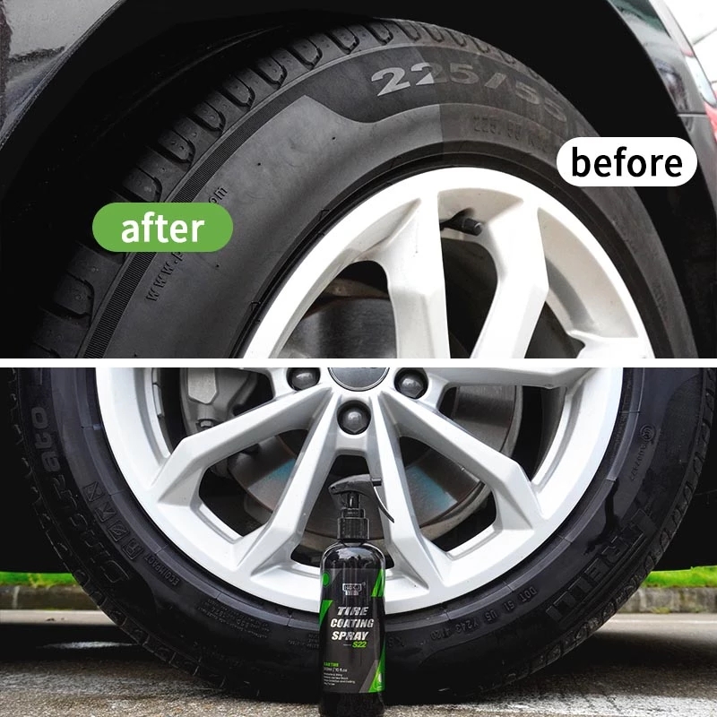 2026 Hot Tyre Gloss Tire Coati - Tire Shine Spray Sealant recensie en prijs