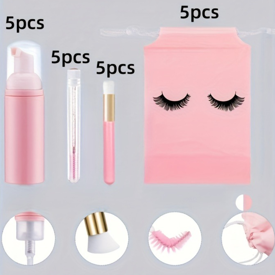 20Pcs Lash Care Kit - 5 Foam P - Detailing Brush Set recensie en prijs