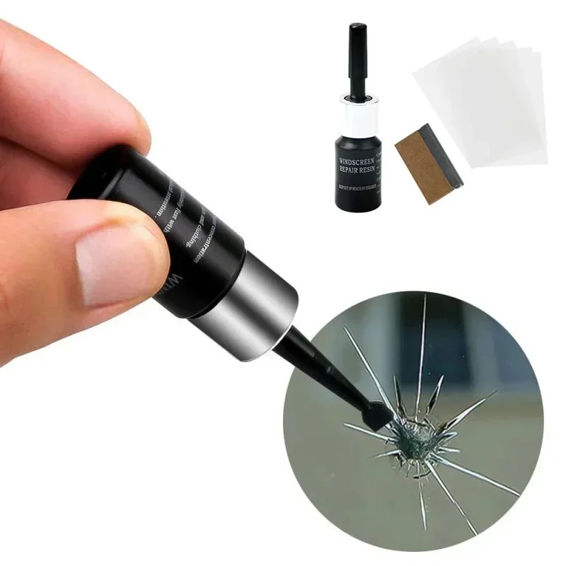 DIY Car Windshield Cracked Rep - Glass Cleaner Streak recensie en prijs