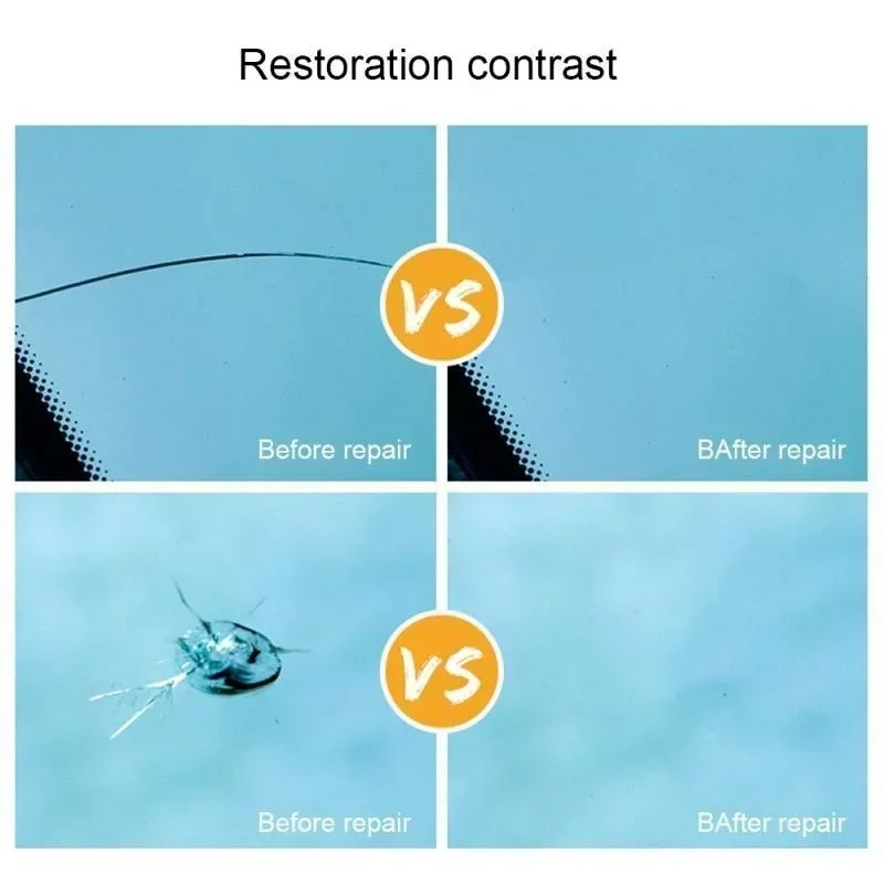 DIY Car Windshield Cracked Rep - Glass Cleaner Streak recensie en prijs