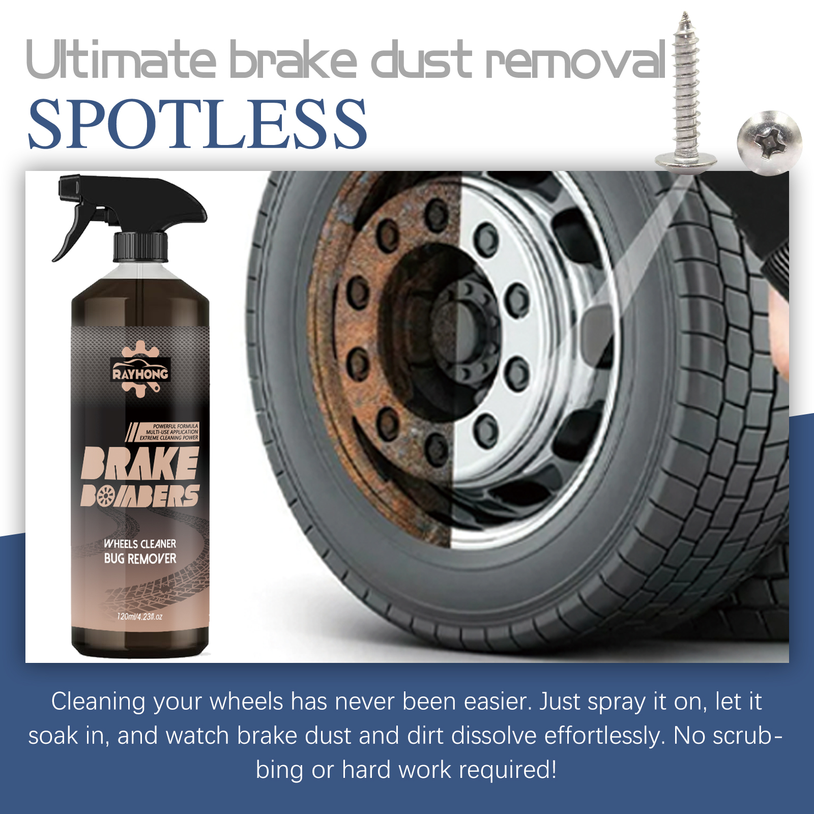 Car Wheel&Tire Cleaner - Brake - Wheel Cleaner Alloy recensie en prijs