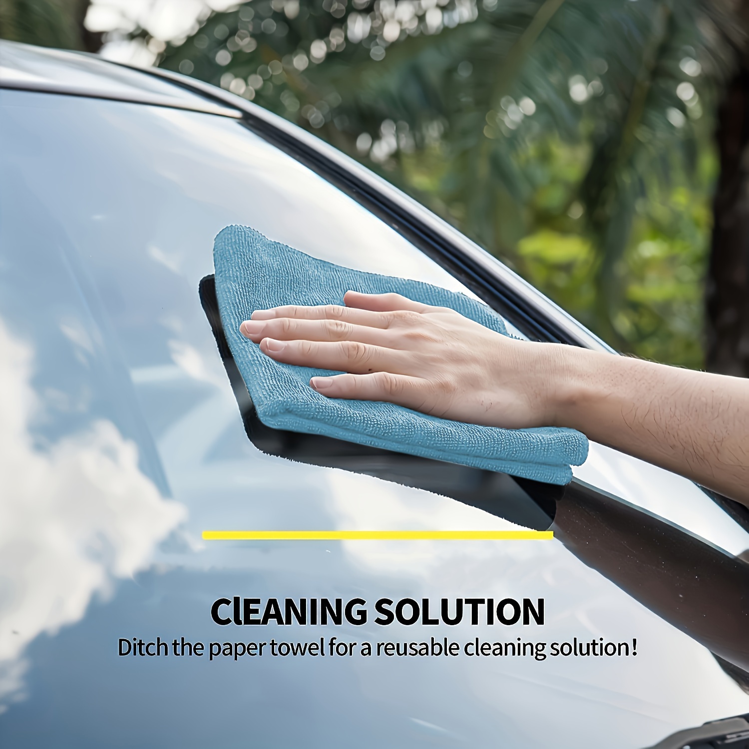 1-50pcs Light Blue Microfiber  - Microfiber Towel Detailing recensie en prijs