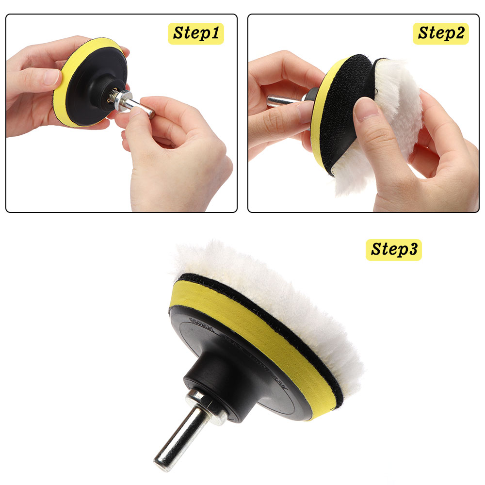 8pcs Auto Car Polishing Pad Ki - Polish Pad Set Buffer recensie en prijs