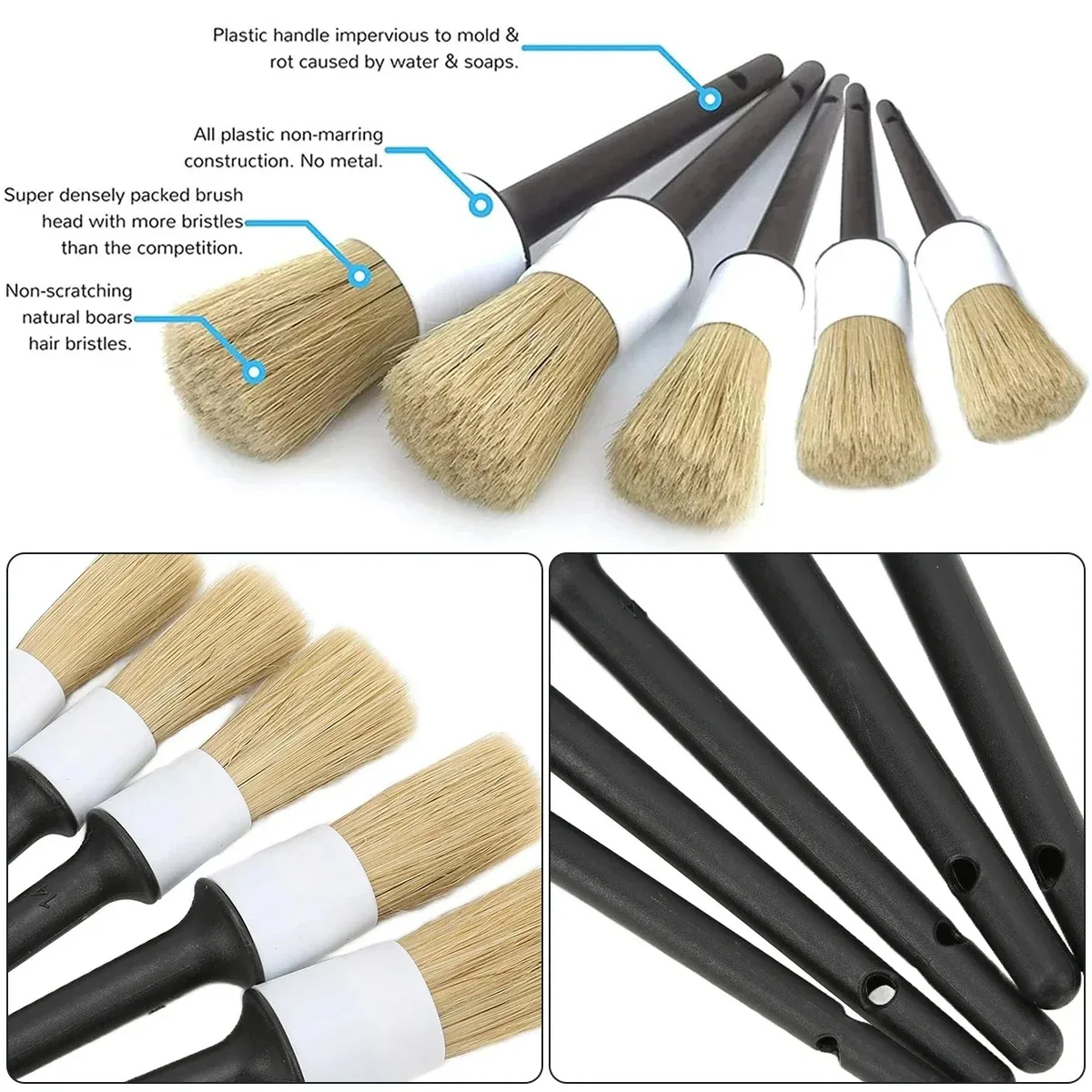 5PCS Cleaning Tools  Auto Car  - Dirt Brush Interior recensie en prijs