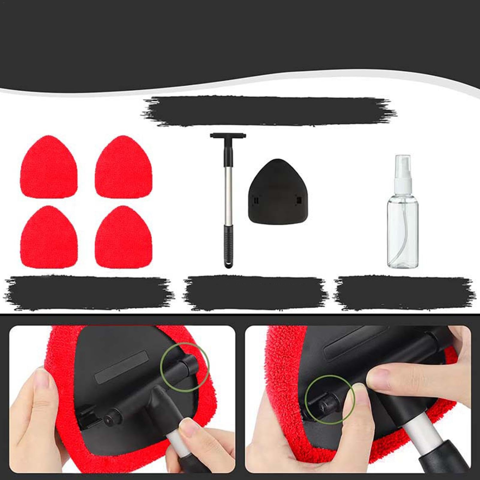 Car Windshield Cleaner Interio - Interior Detailing Kit recensie en prijs