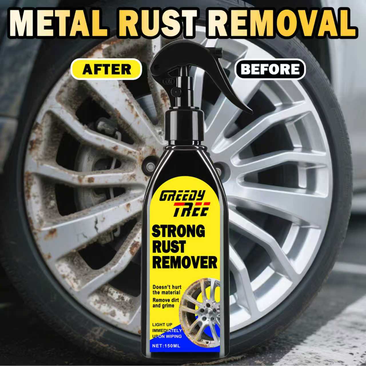 Powerful Car Wheel Cleaner | S - Wheel Cleaner Alloy recensie en prijs