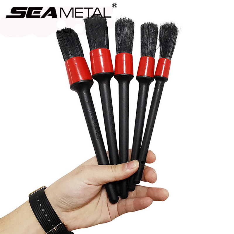 SEAMETAL 5pcs Car Detailing Br - Interior Detailing Kit recensie en prijs