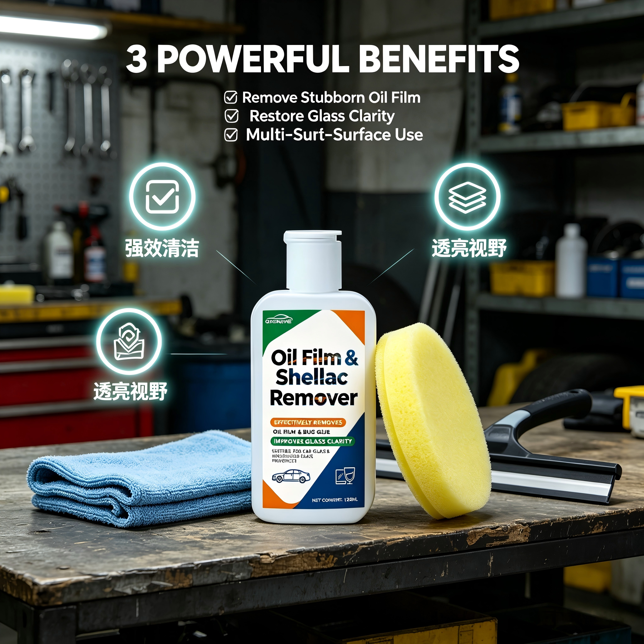 120ML Car Windshield Oil Film  - Glass Cleaner Streak recensie en prijs