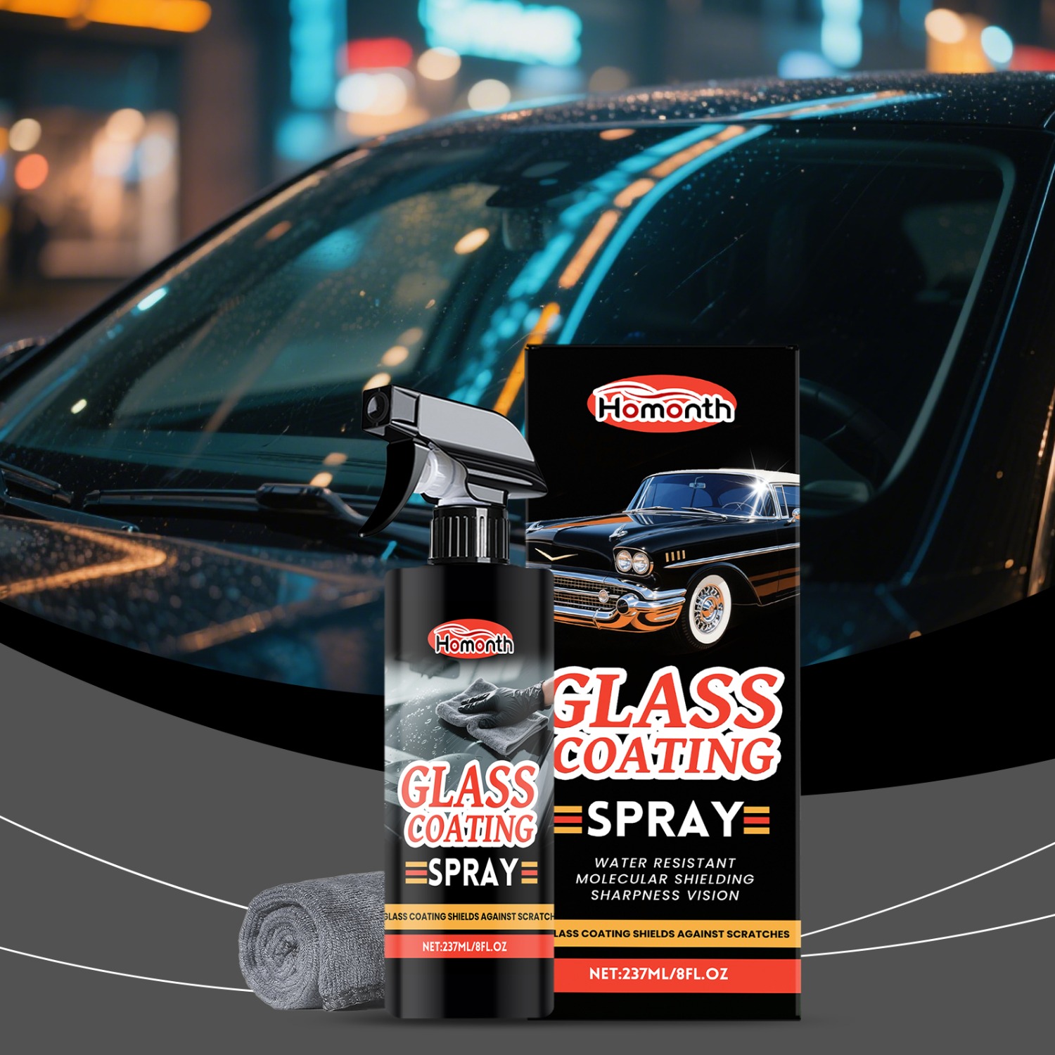 Car Glass Cleaner & Anti-Fog S - Glass Cleaner Streak recensie en prijs