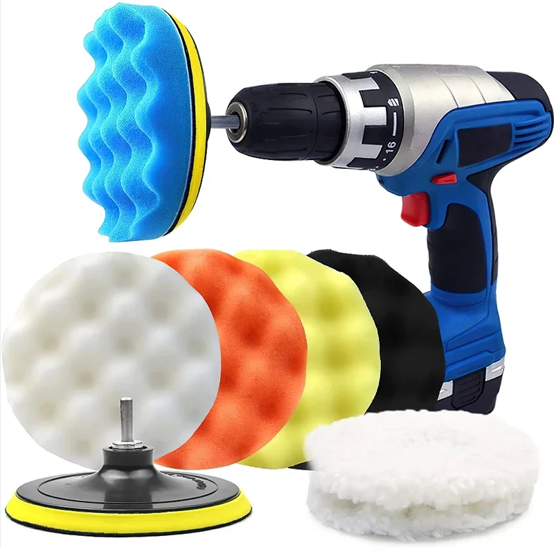 New 8Pcs Car Polishing Pads Ki - Polish Pad Set Buffer recensie en prijs