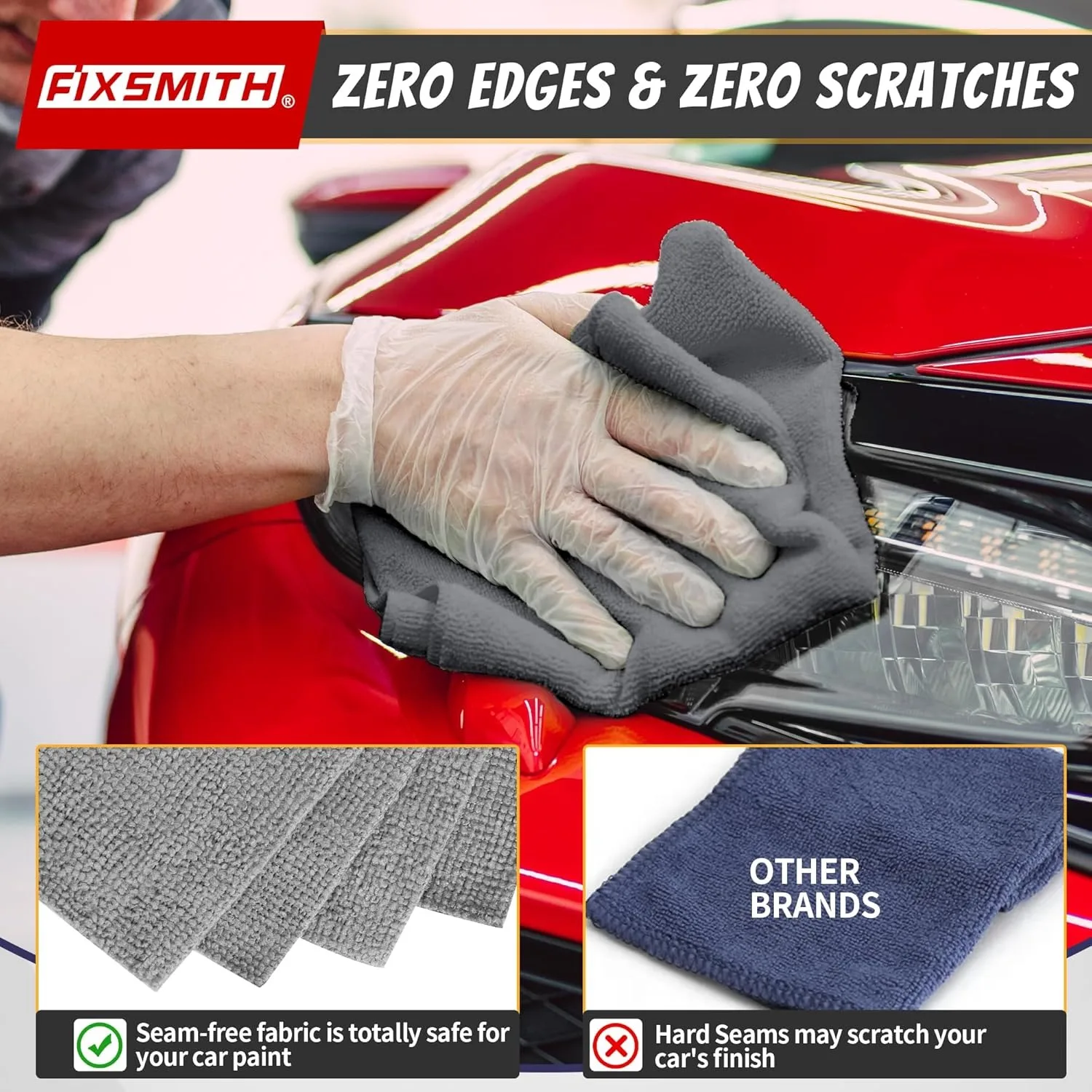 1/50pcs Microfiber Cleaning Cl - Microfiber Towel Detailing recensie en prijs