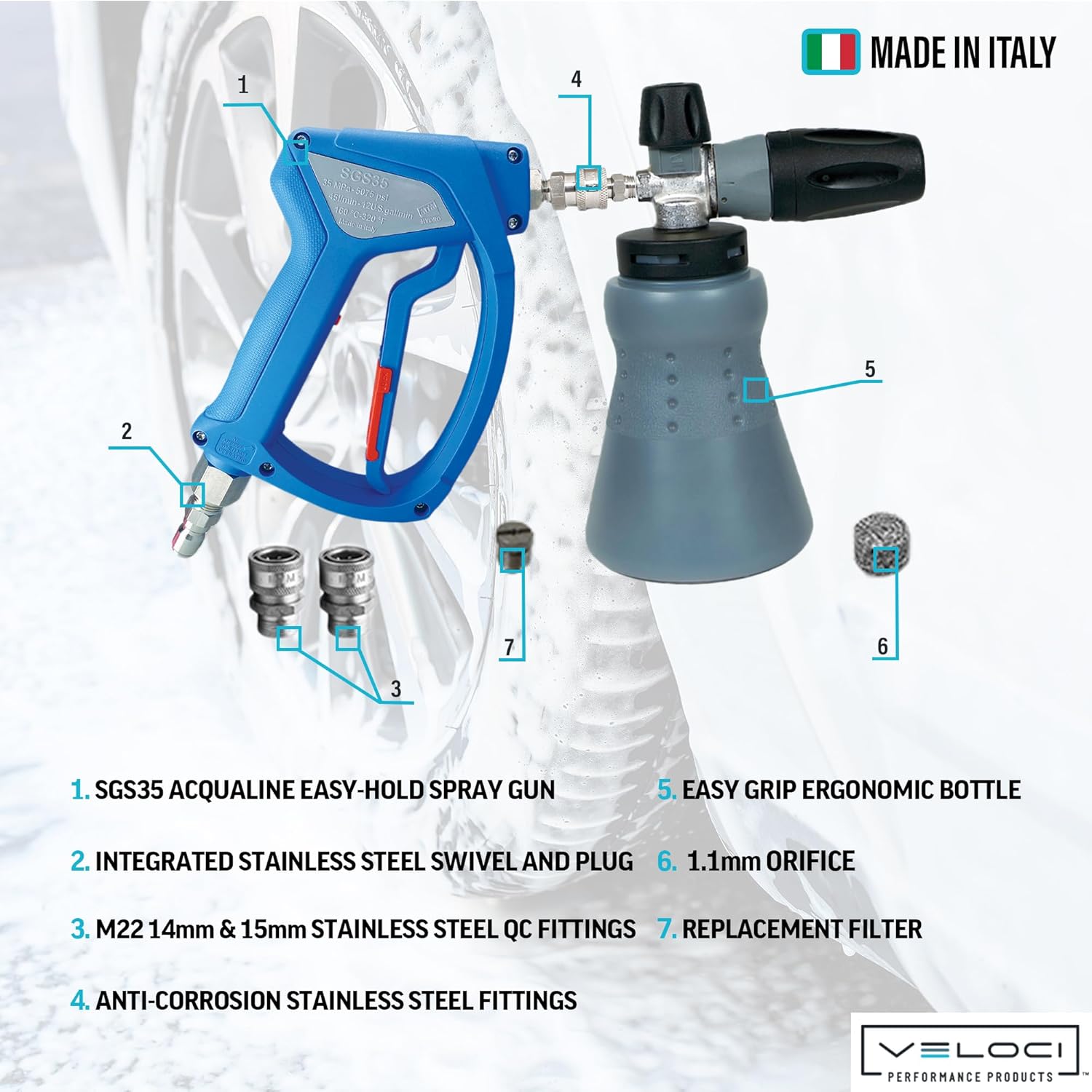 Hydro Ultimate PF22.2 Foam Can - Pressure Washer Foam Gun recensie en prijs