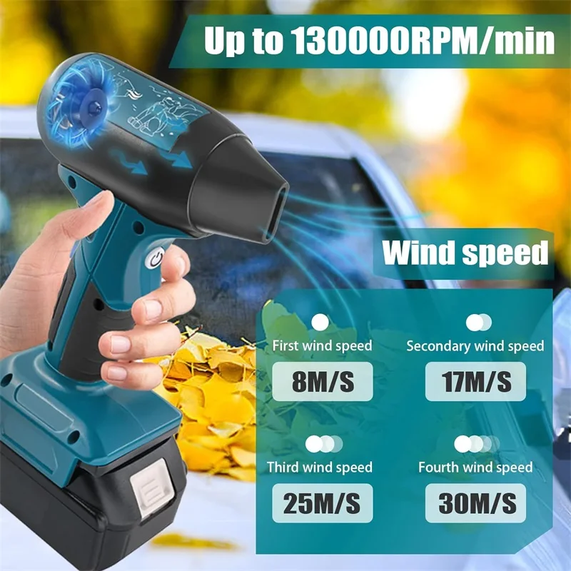 Makita 130000RMP 4-Speed Handh - Dryer Car Blower recensie en prijs