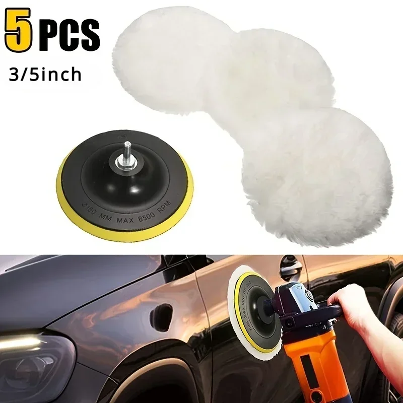 5Pcs/Set Wool Polishing Buffin - Polish Pad Set Buffer recensie en prijs