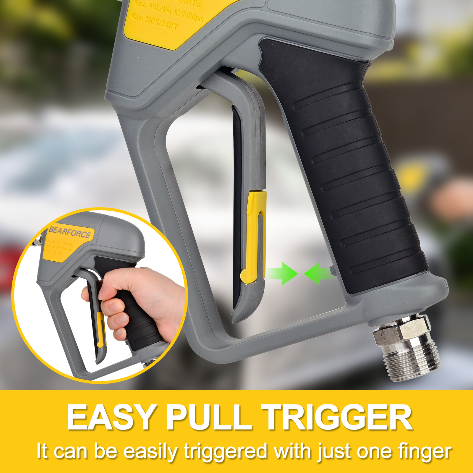 BEAR FORCE Pressure Washer Spr - Pressure Washer Foam Gun recensie en prijs