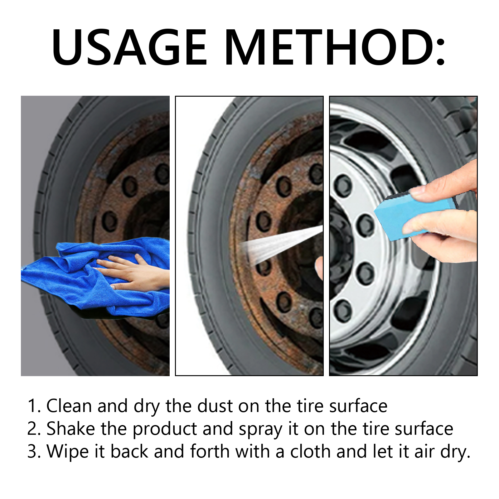 Car Tire Shine Coating Spray C - Tire Shine Spray Sealant recensie en prijs