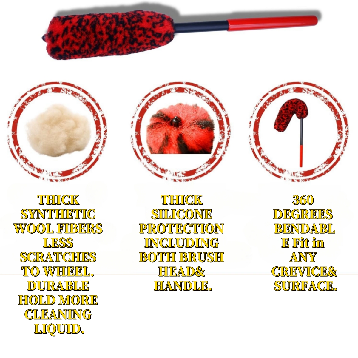 Auto Tire Wheel Detailing Brus - Interior Detailing Kit recensie en prijs