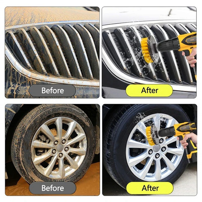 15pcs Electric Floor Scrubber  - Car Cleaning Brush recensie en prijs