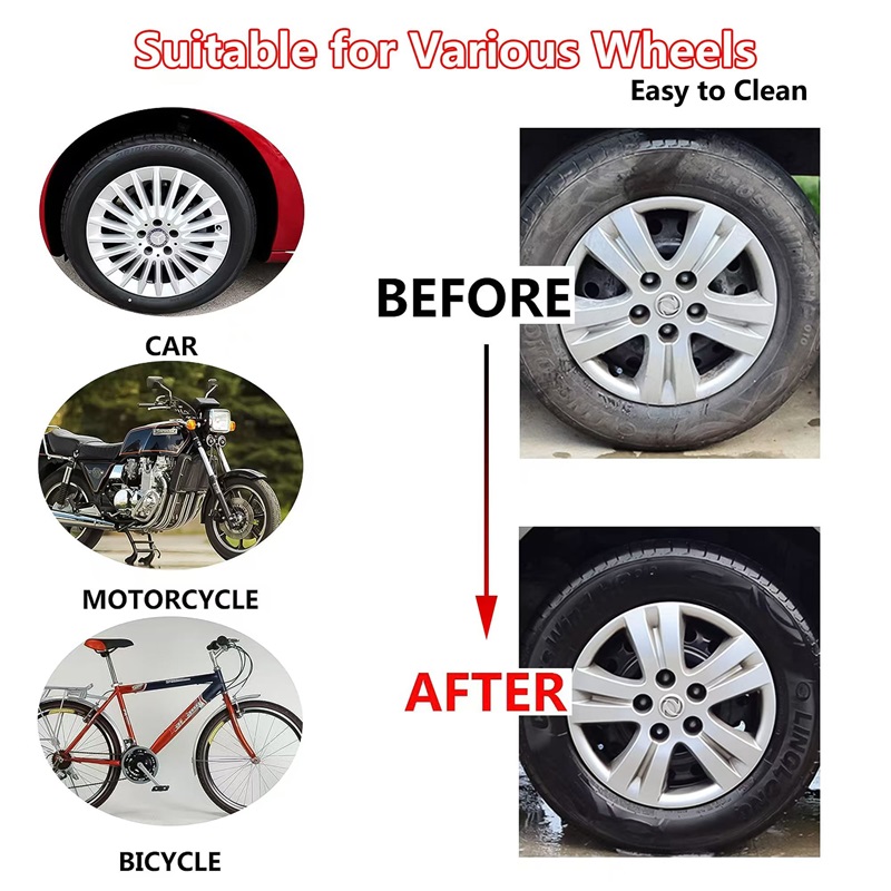 Car Wheel Brush Soft Bristle T - Wheel Cleaner Alloy recensie en prijs